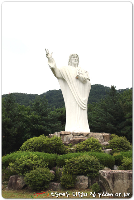 산 꼭데기에서 기다리시는 스승예수님!