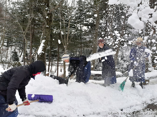 눈 맞아 보실래요? ^^